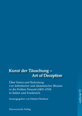 Kunst der Täuschung - Art of Deception. Über Status und Bedeutung ästhetischer und dämonischer Illusion in der Frühen Neuzeit in Italien und Frankreich