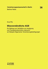 Missverständliche AGB