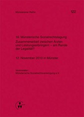 16. Münsterische Sozialrechtstagung