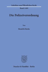 Die Polizeiverordnung.