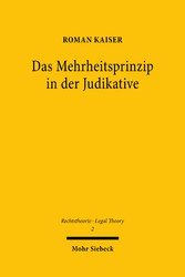 Das Mehrheitsprinzip in der Judikative