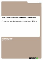 Constitucionalismo e democracia na  África