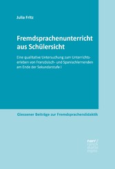 Fremdsprachenunterricht aus Schülersicht