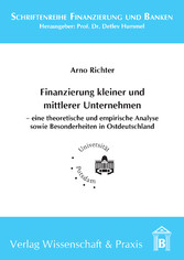 Finanzierung kleiner und mittlerer Unternehmen.