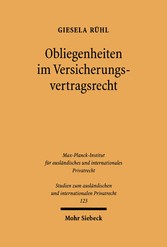 Obliegenheiten im Versicherungsvertragsrecht