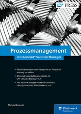 Prozessmanagement mit dem SAP Solution Manager