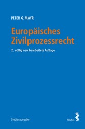 Europäisches Zivilprozessrecht