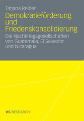 Demokratieförderung und Friedenskonsolidierung