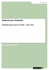 Einführung einer Größe -  Die Zeit