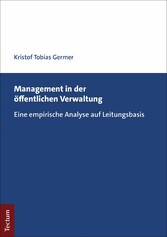 Management in der öffentlichen Verwaltung