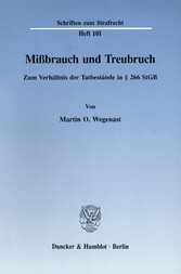 Mißbrauch und Treubruch.