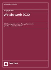 Hauptgutachten. Wettbewerb 2020