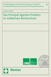 Das Prinzipal-Agenten-Problem im kollektiven Rechtsschutz