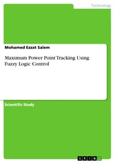 Maximum Power Point Tracking Using Fuzzy Logic Control