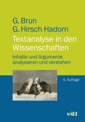 Textanalyse in den Wissenschaften