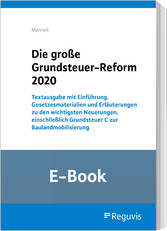 Die große Grundsteuer-Reform 2020 (E-Book)