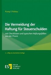 Die Vermeidung der Haftung für Steuerschulden