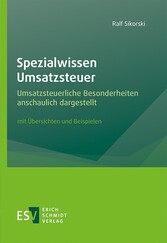 Spezialwissen Umsatzsteuer