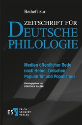 Medien öffentlicher Rede nach Heine: Zwischen Popularität und Populismus