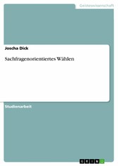 Sachfragenorientiertes Wählen