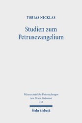 Studien zum Petrusevangelium