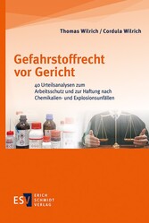 Gefahrstoffrecht vor Gericht