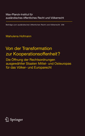 Von der Transformation zur Kooperationsoffenheit?