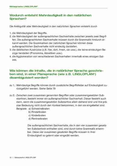 Metasprache LINGLOPLAN