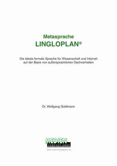 Metasprache LINGLOPLAN