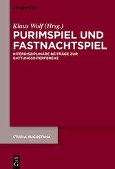 Purimspiel und Fastnachtspiel