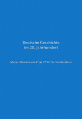 Meyer-Struckmann-Preis 2013: Sir Ian Kershaw