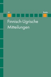 Finnisch-Ugrische Mitteilungen Band 44