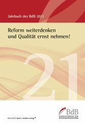 Reform weiterdenken und Qualität ernst nehmen!