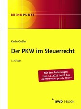 Der PKW im Steuerrecht