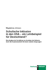 Schulische Inklusion in den USA – ein Lehrbeispiel für Deutschland?