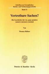 Vertretbare Sachen?