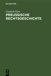 Preußische Rechtsgeschichte