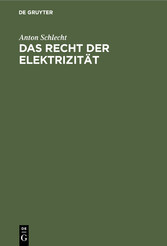 Das Recht der Elektrizität