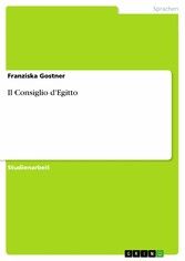 Il Consiglio d'Egitto