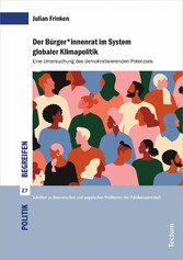 Der Bürger*innenrat im System globaler Klimapolitik