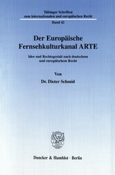 Der Europäische Fernsehkulturkanal ARTE.