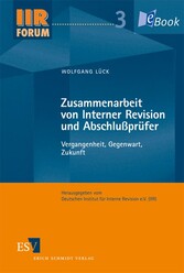 Zusammenarbeit von Interner Revision und Abschlußprüfer