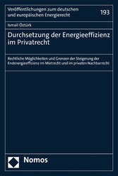 Durchsetzung der Energieeffizienz im Privatrecht