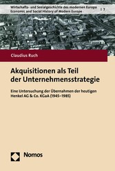 Akquisitionen als Teil der Unternehmensstrategie