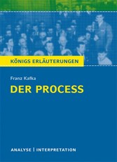 Der Proceß von Franz Kafka. Textanalyse und Interpretation mit ausführlicher Inhaltsangabe und Abituraufgaben mit Lösungen