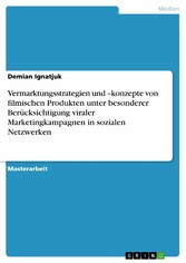 Vermarktungsstrategien und -konzepte von filmischen Produkten unter besonderer Berücksichtigung viraler Marketingkampagnen in sozialen Netzwerken