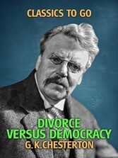 Divorce versus Democracy