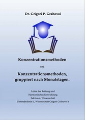 Konzentrationsmethoden und Konzentrationsmethoden, gruppiert nach Monatstagen