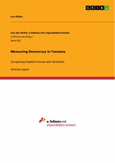 Measuring Democracy in Tanzania