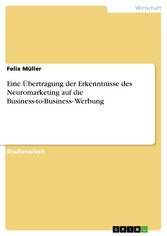 Eine Übertragung der Erkenntnisse des Neuromarketing auf die Business-to-Business- Werbung